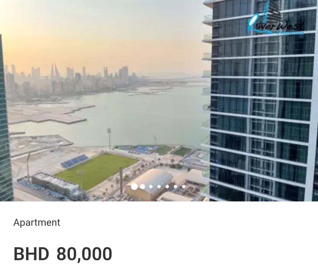 🌊 High-Floor 1BR Sea View | Juffair (For Sale)