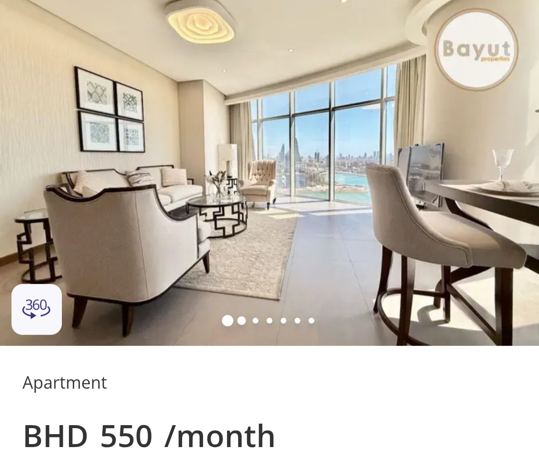 🌊 High Floor 1BR | Seef