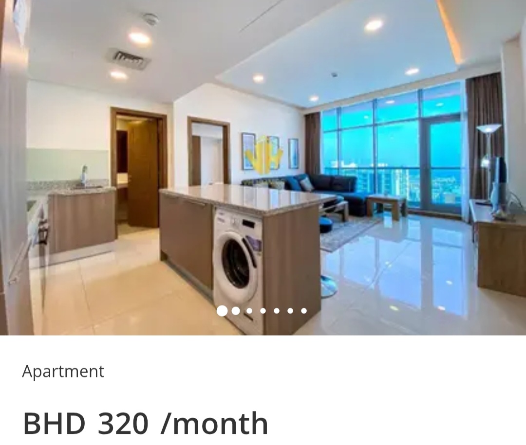 🌊 High-Floor Sea View Apartment – Juffair