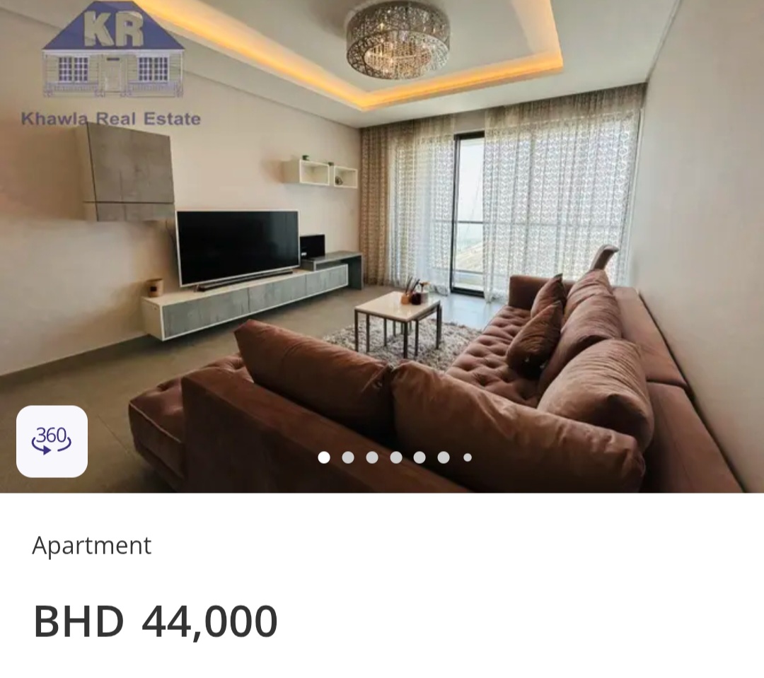 ✨ High Floor Stylish Apartment with Balcony – BHD 44,000