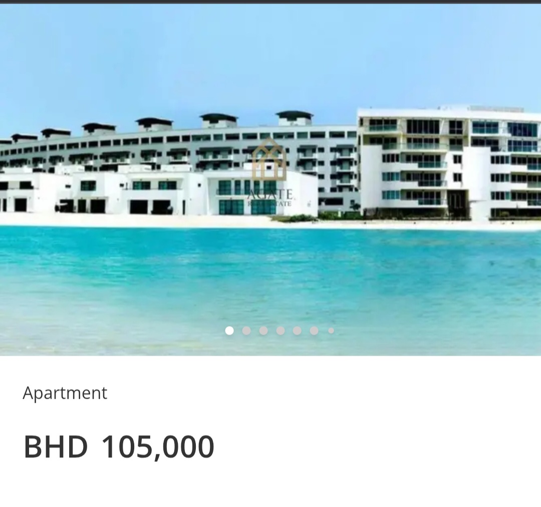 🌴 High ROI | Sea View | Beach Access – BHD 105,000