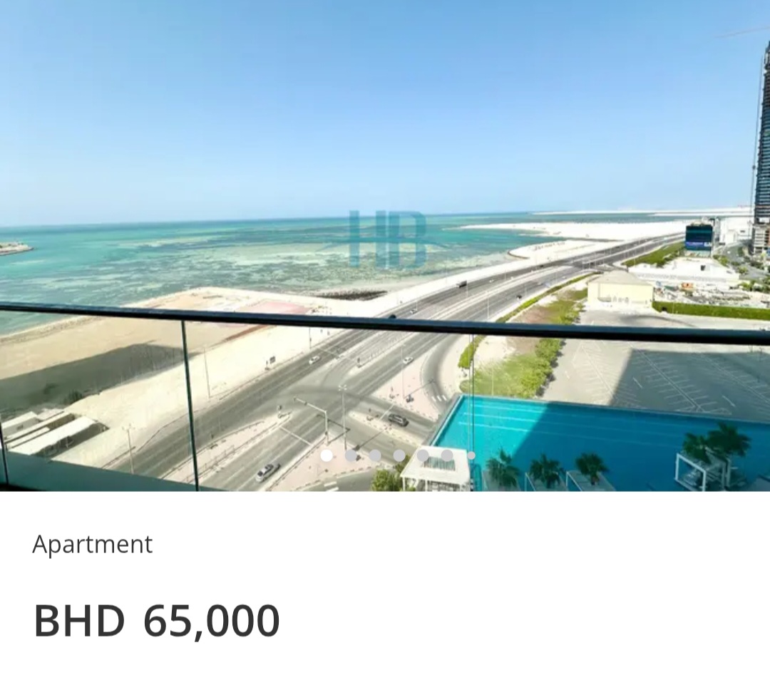 🌊 High ROI | Sea View | Ready to Move – BHD 65,000