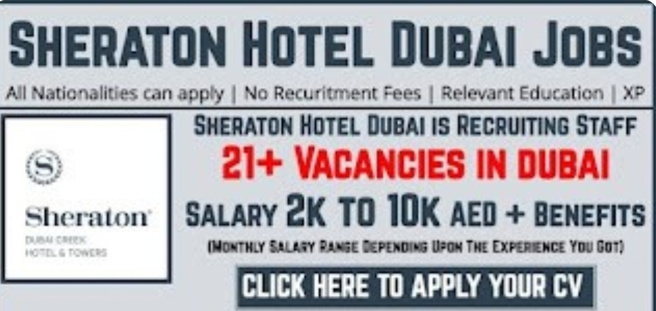 🏨 HOTEL JOBS | SHERATON GRAND DUBAI