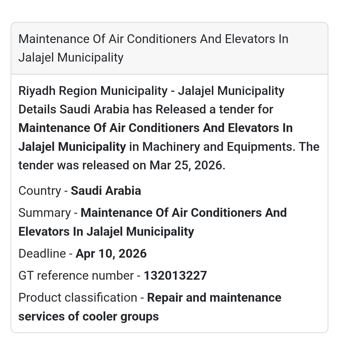 ❄️ HVAC & Elevator Maintenance