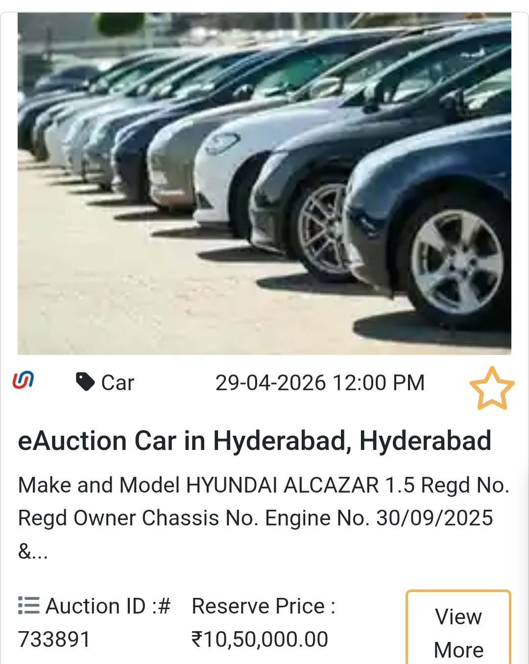 🏦 Hyderabad Premium Car Deal 🚗