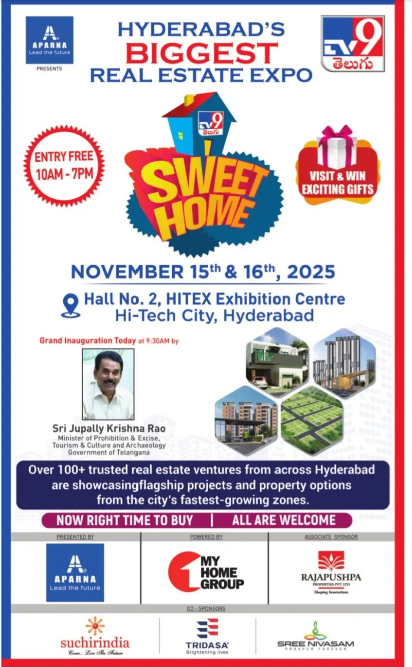 🏡 Hyderabad’s BIGGEST Real Estate Expo is here!