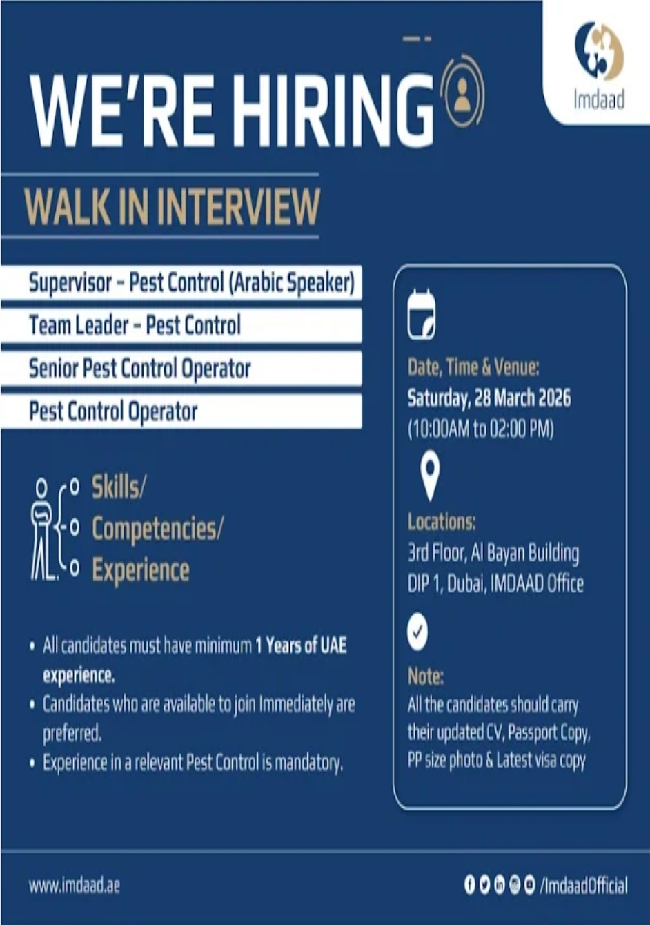 🏢 Imdaad – Dubai 🇦🇪