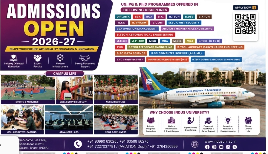 🎓 Indus University Admissions Open 2026-27