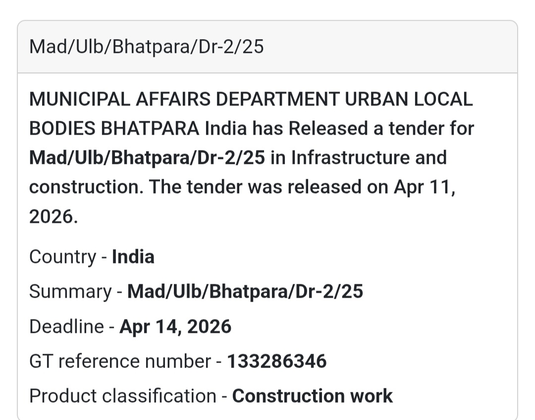 🏗️ INFRASTRUCTURE WORK – BHATPARA