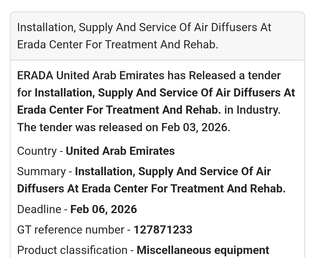 🌬️ Installation, Supply & Service of Air Diffusers