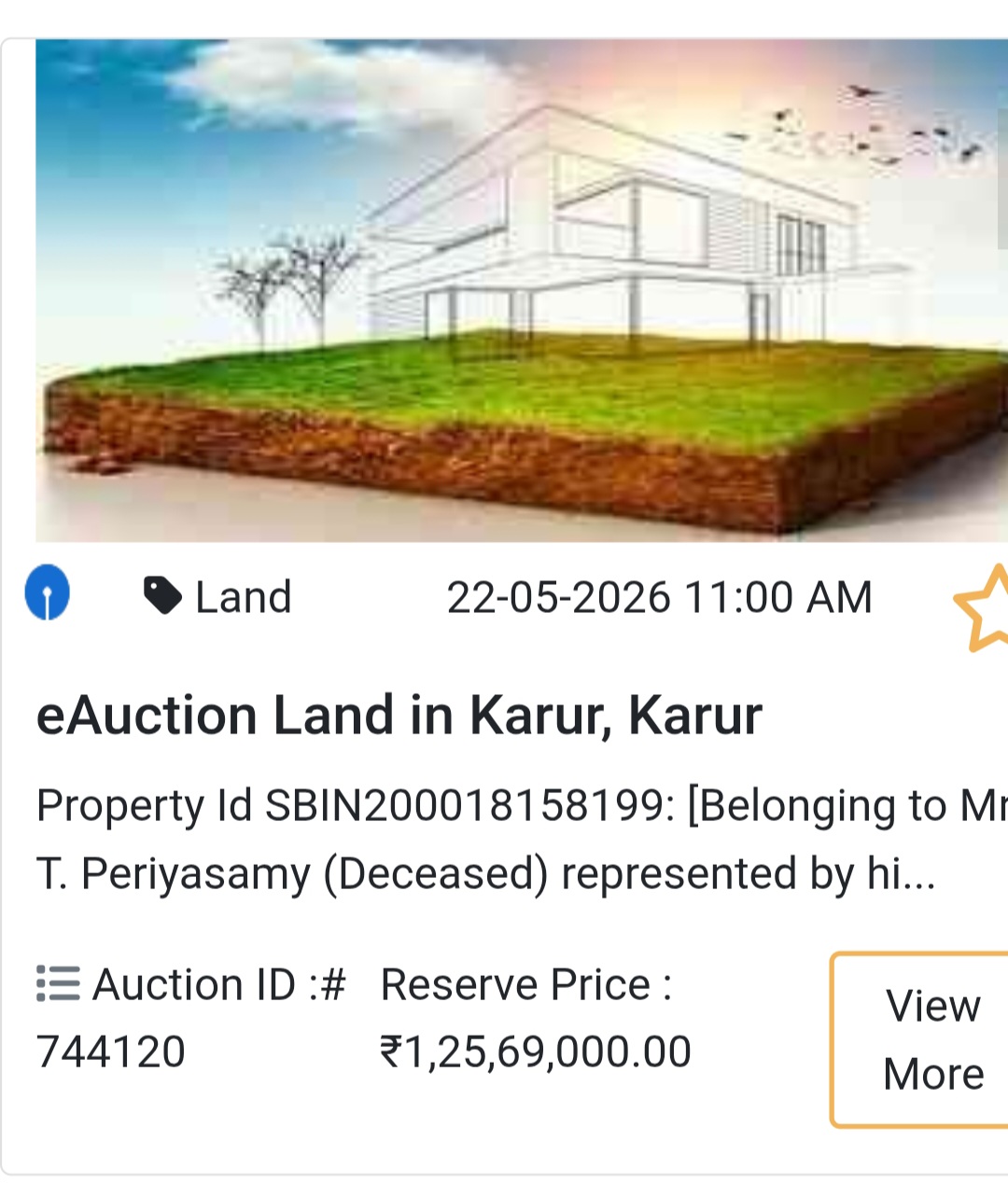 🌾 Investment Land in Karur