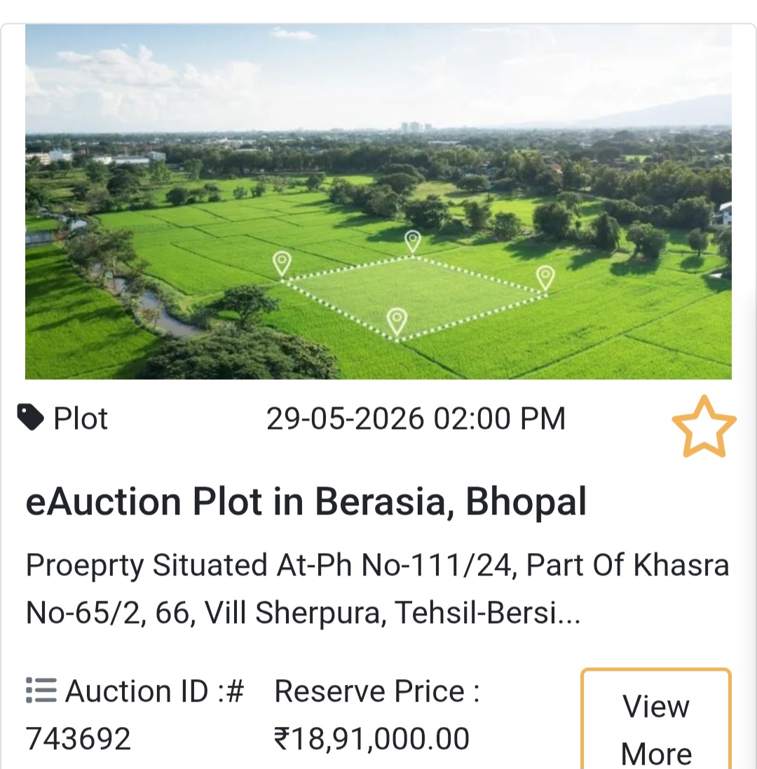 🌾 Investment Plot in Berasia
