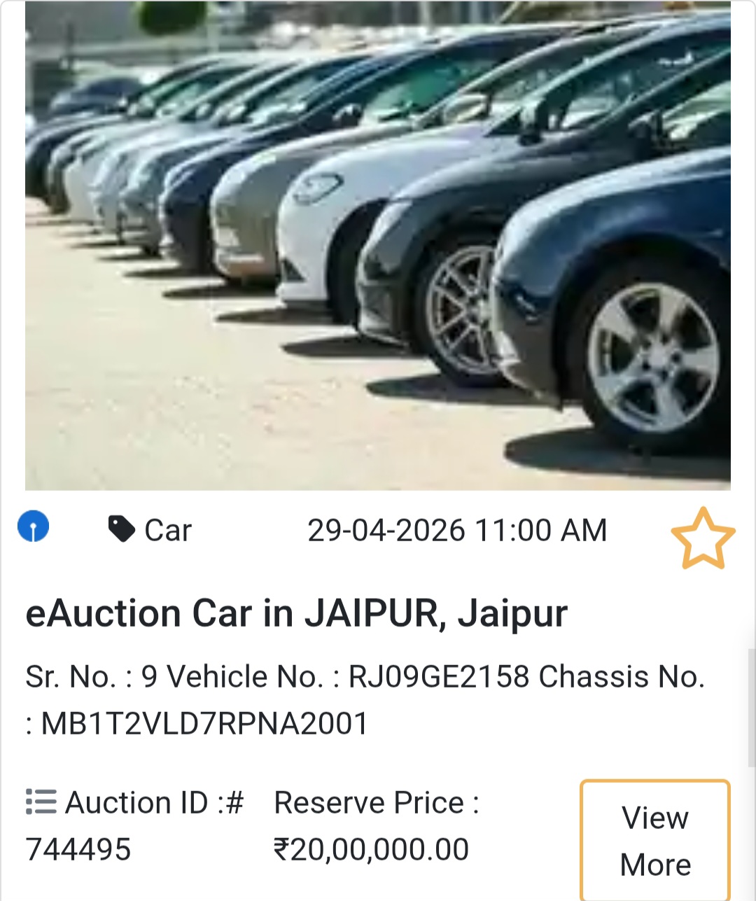 🏦 Jaipur Car Deals