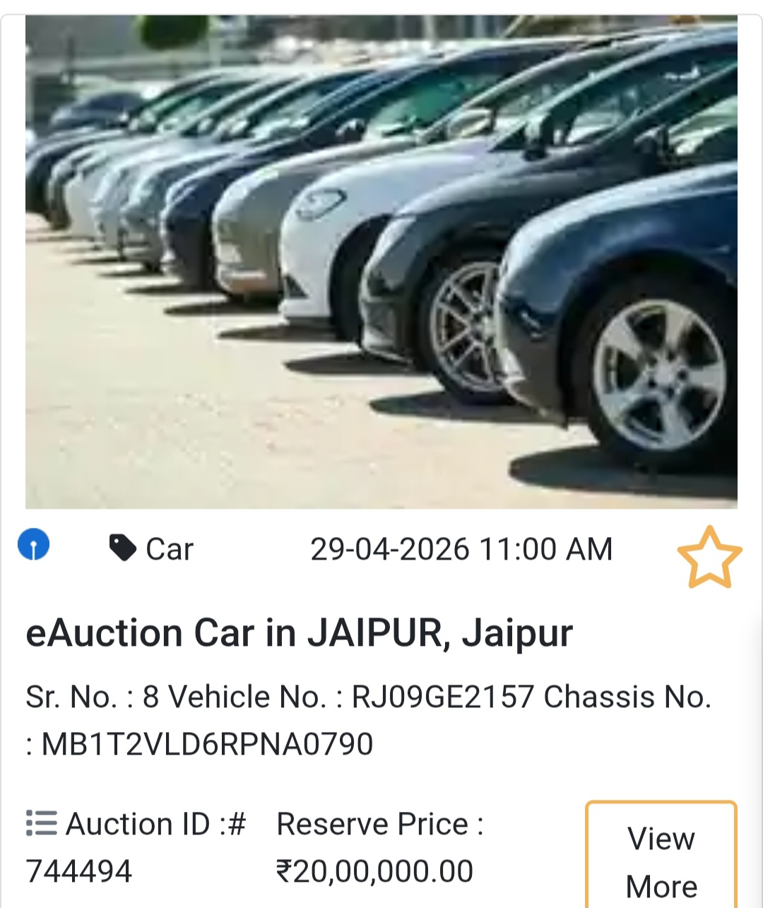 🏦 Jaipur Car Deals