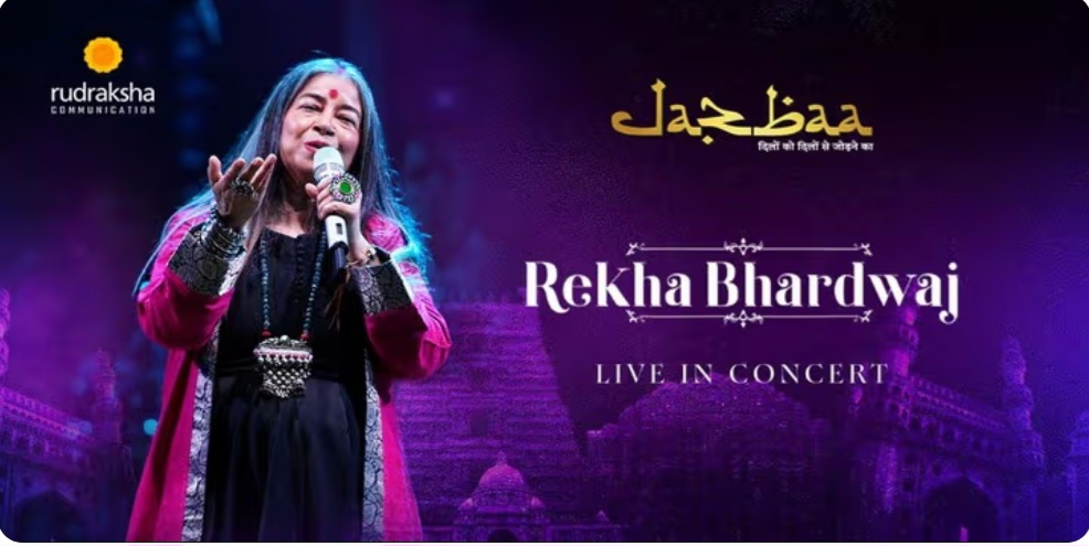 ✨ JAZBAA ft. Rekha Bhardwaj – Live in Concert, Hyderabad! ✨