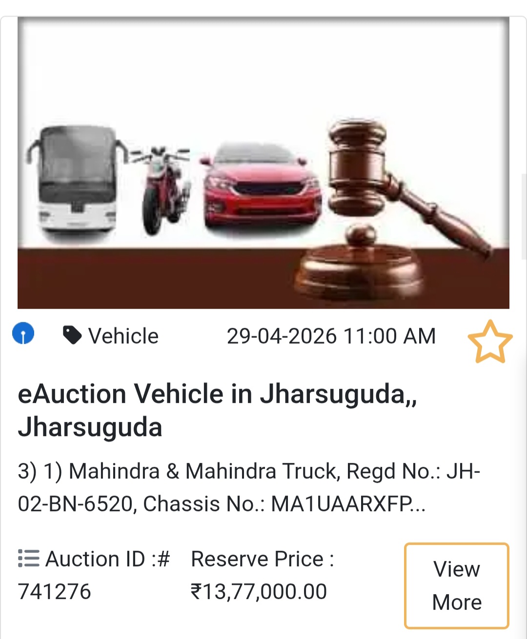 Jharsuguda Deal – Mahindra Truck 🚛