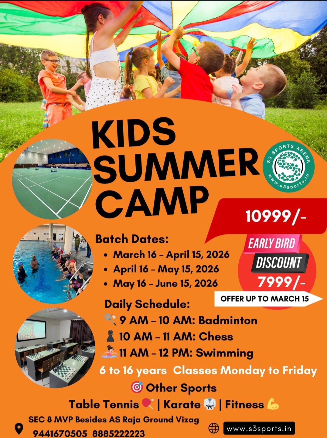 🏸 Kids Sports Summer Camp 2026 💪