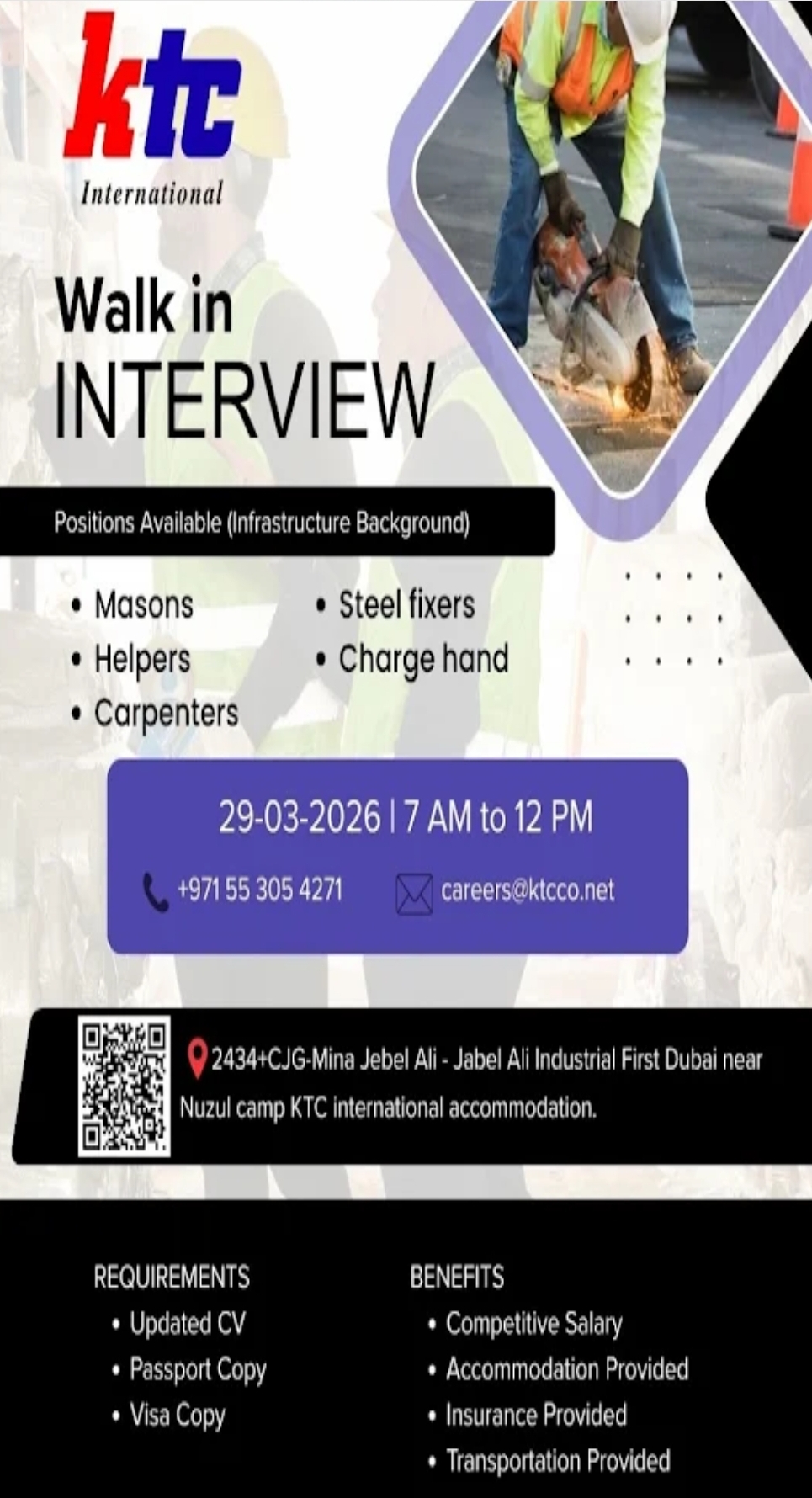 🏗️ KTC International – Dubai 🇦🇪