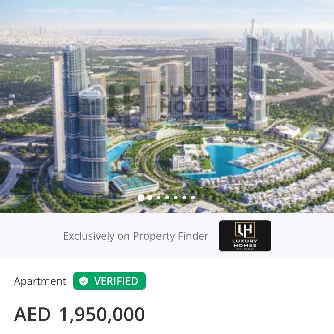 🌊 Lagoon View | Furnished 1BR + Study