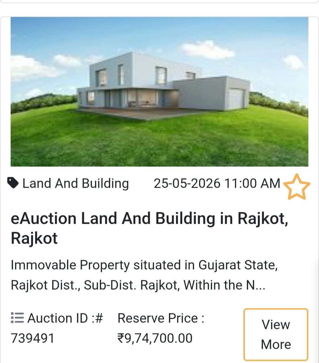 Land & Building in Rajkot