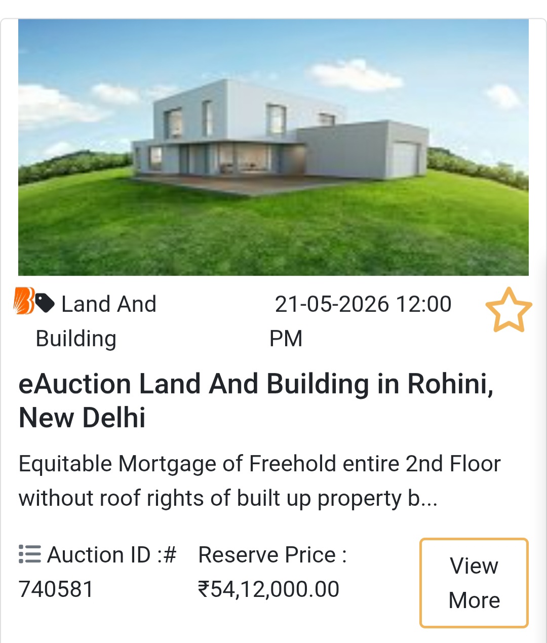 🏙️ Land & Building in Rohini, Delhi