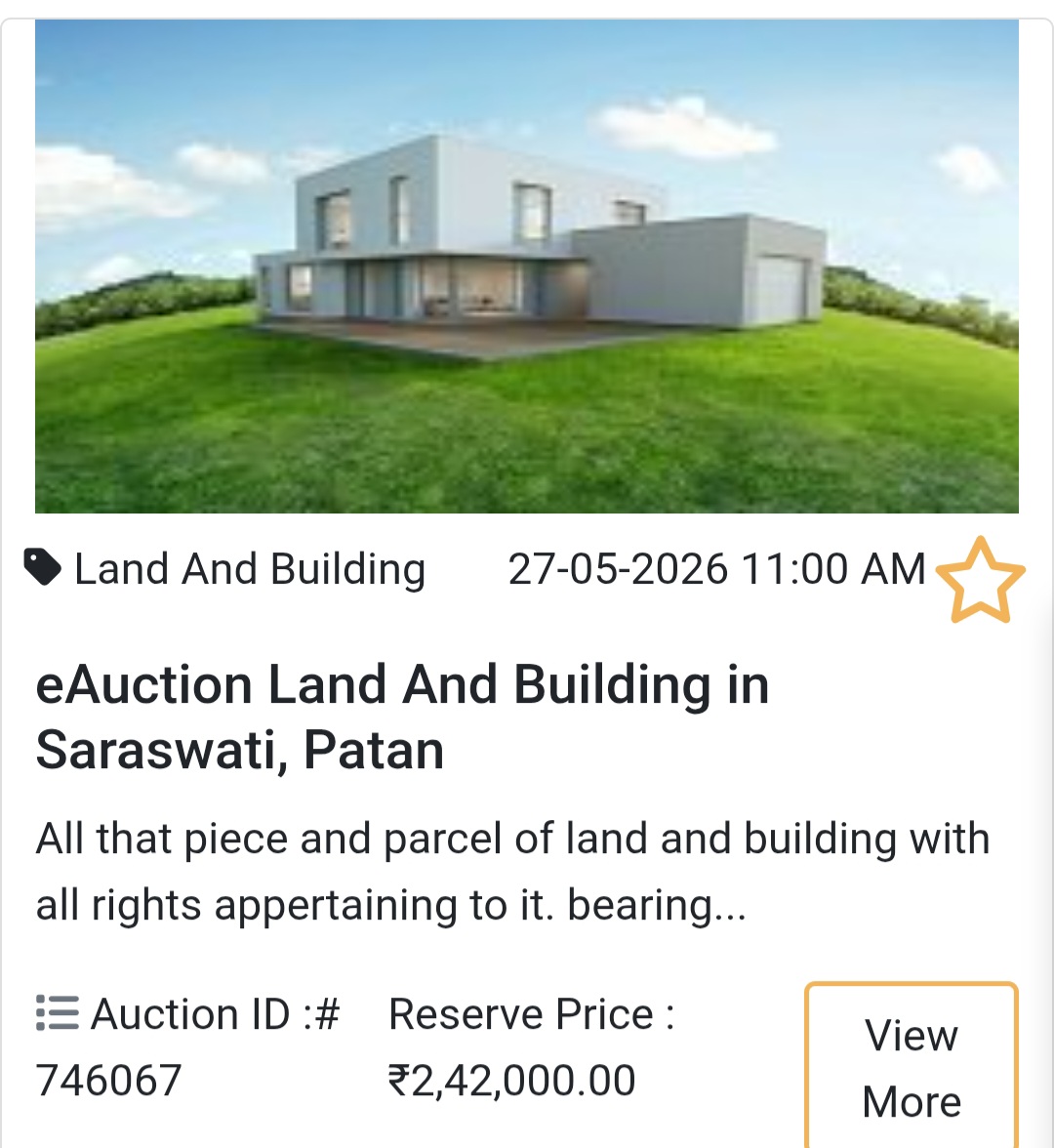 Land & Building in Saraswati, Patan