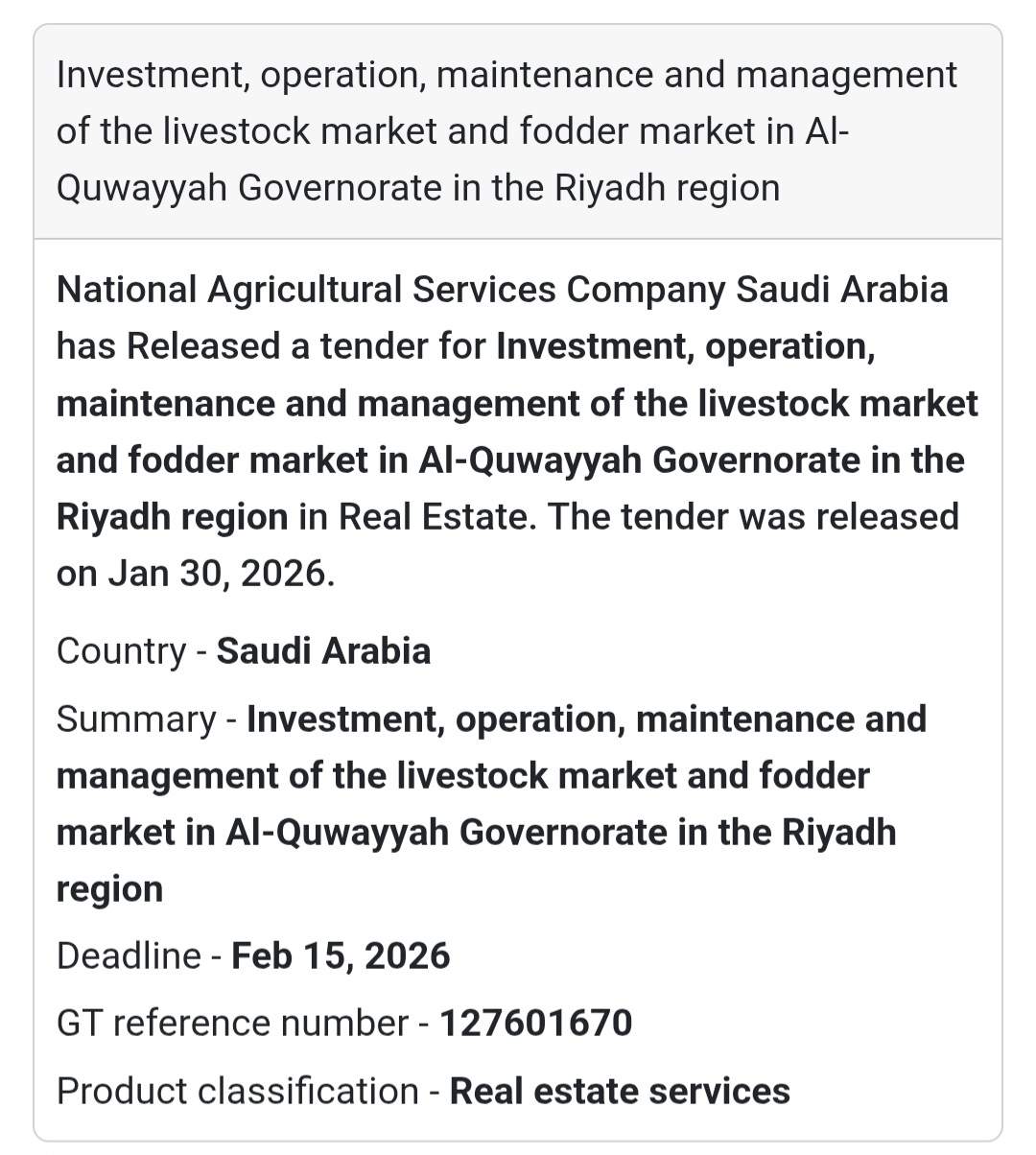 🐑 Livestock & Fodder Market – Al-Quwayyah