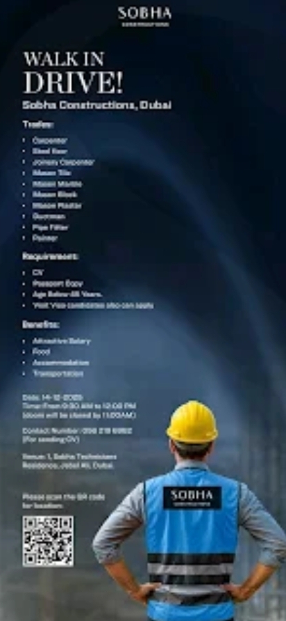 🏗️ Looking to build your career in Dubai’s booming construction industry? 🏙️🚀