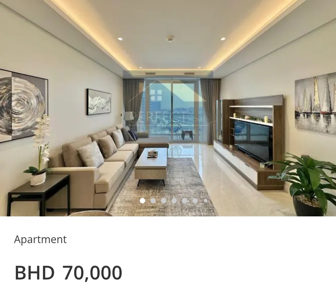 🌟 LUXURIOUS | RENTED | STUNNING VIEW – BHD 70,000