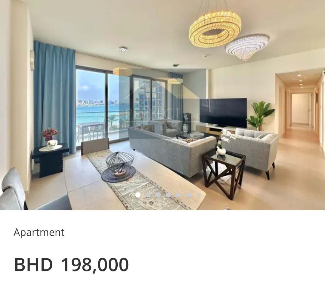 🌊 LUXURIOUS | STUNNING SEA VIEW | BEACH ACCESS – BHD 198,000
