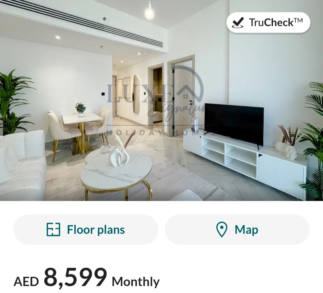 💎 Luxuriously Furnished 1BHK | Empire Residence, JVC