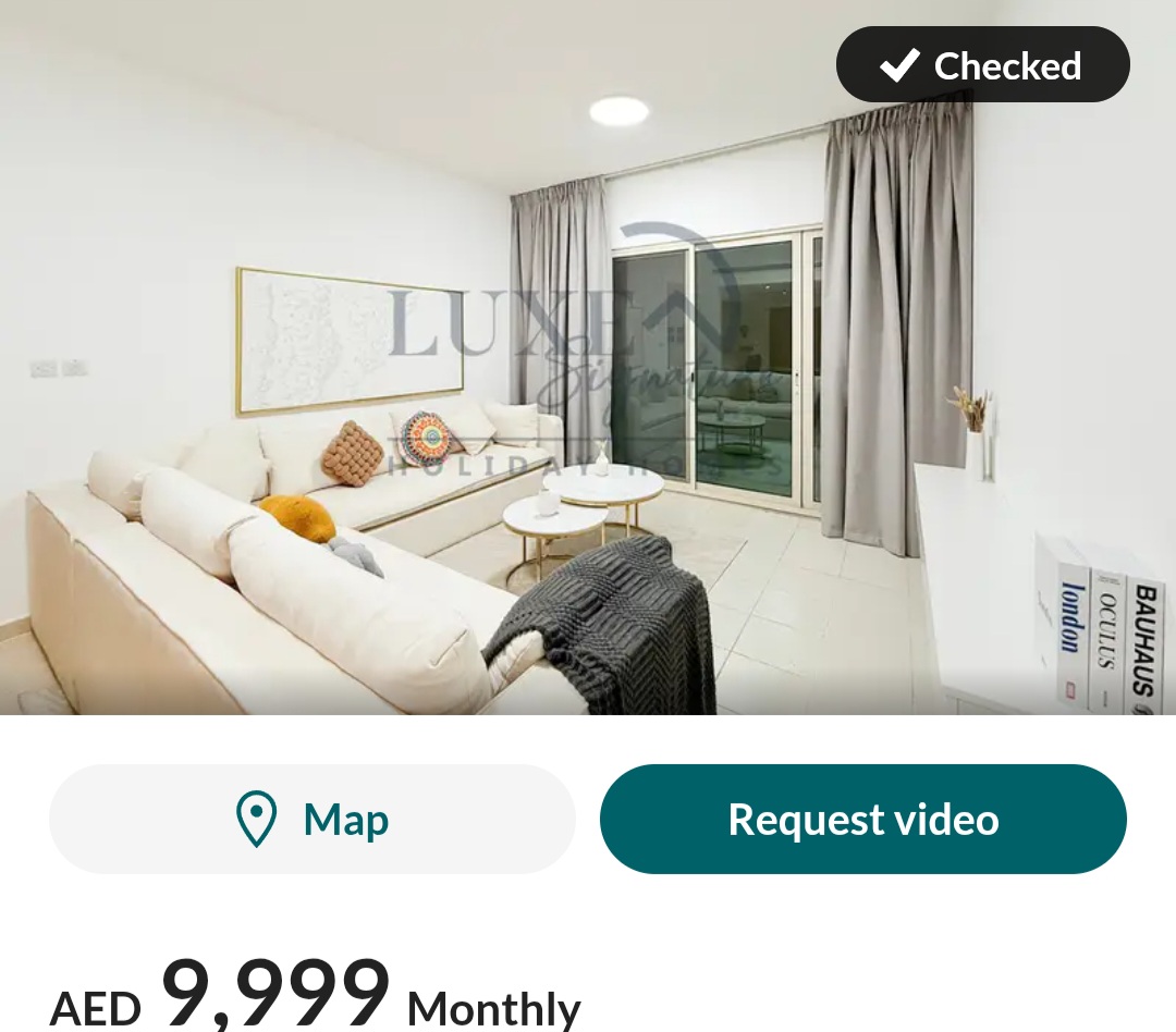 💎 Luxuriously Furnished 1BHK + Maid | Nicholas Residence, JVC