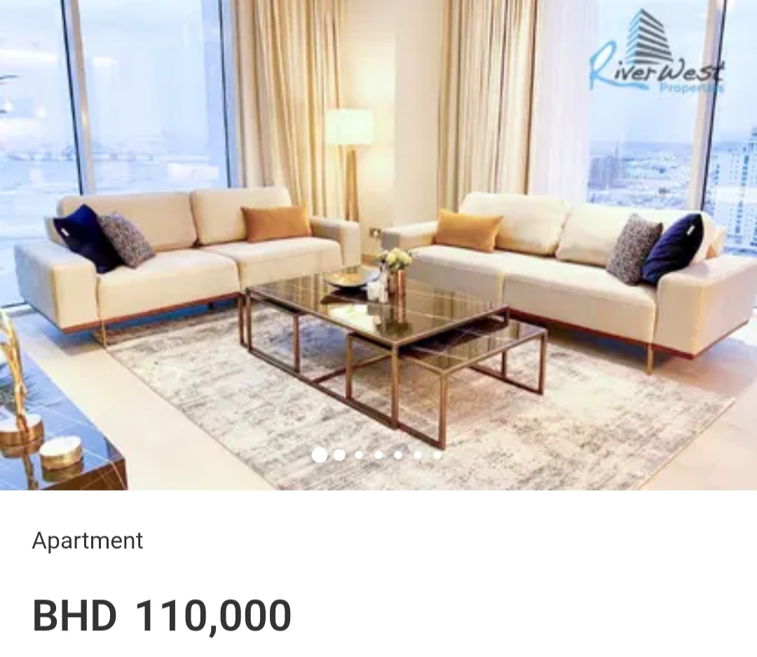 🌴 Luxury 2BR Sea View Apartment | Juffair