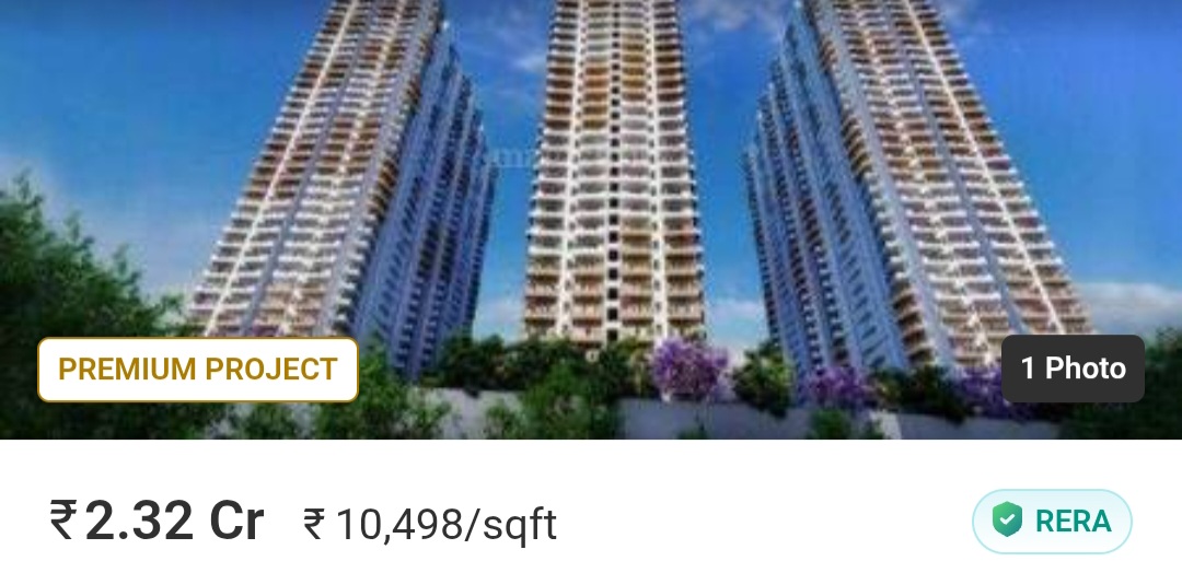 🏙️ Luxury 3BHK in Financial District – ASBL Spectra
