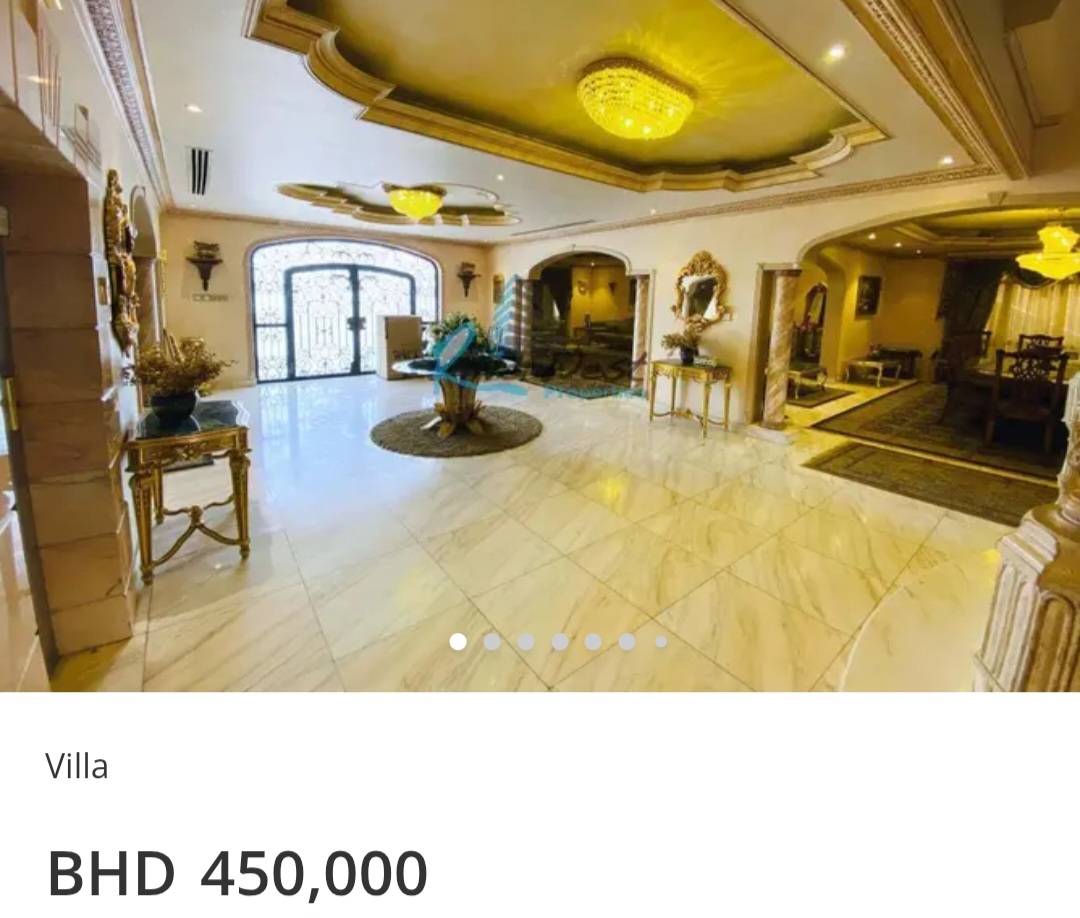 🏡 Luxury 7BR Villa | Grand Living – BHD 450,000