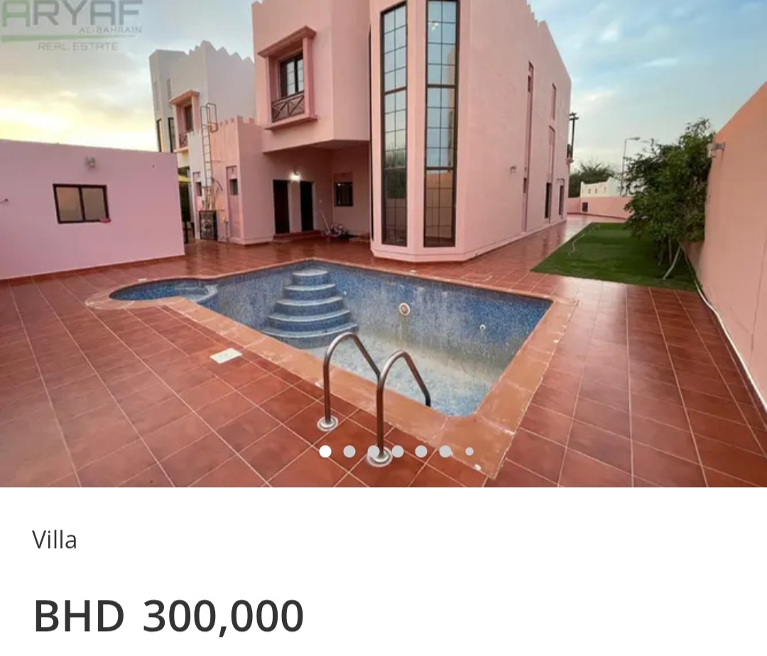 🏊‍♂️ LUXURY VILLA WITH POOL | AL AREEN 💰 Price: BHD 300,000