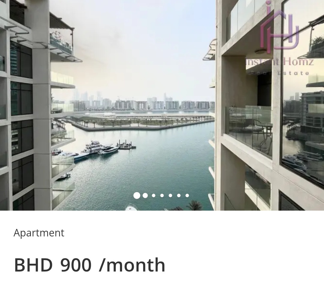 🌊 Luxury Waterfront | Top Facilities | 2BHK – Bahrain Bay