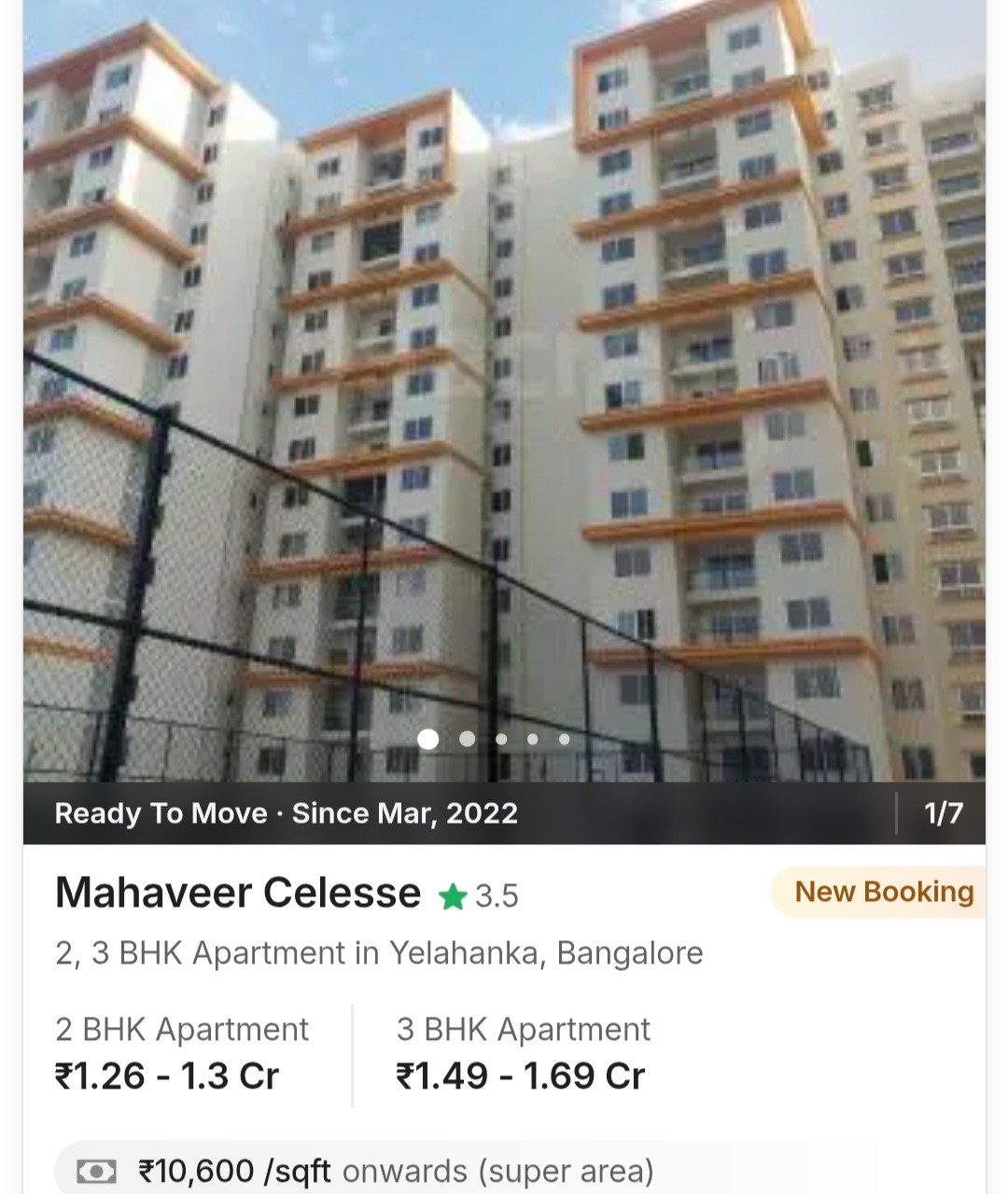 ✨ Mahaveer Celesse, Yelahanka – Ready to Move In!