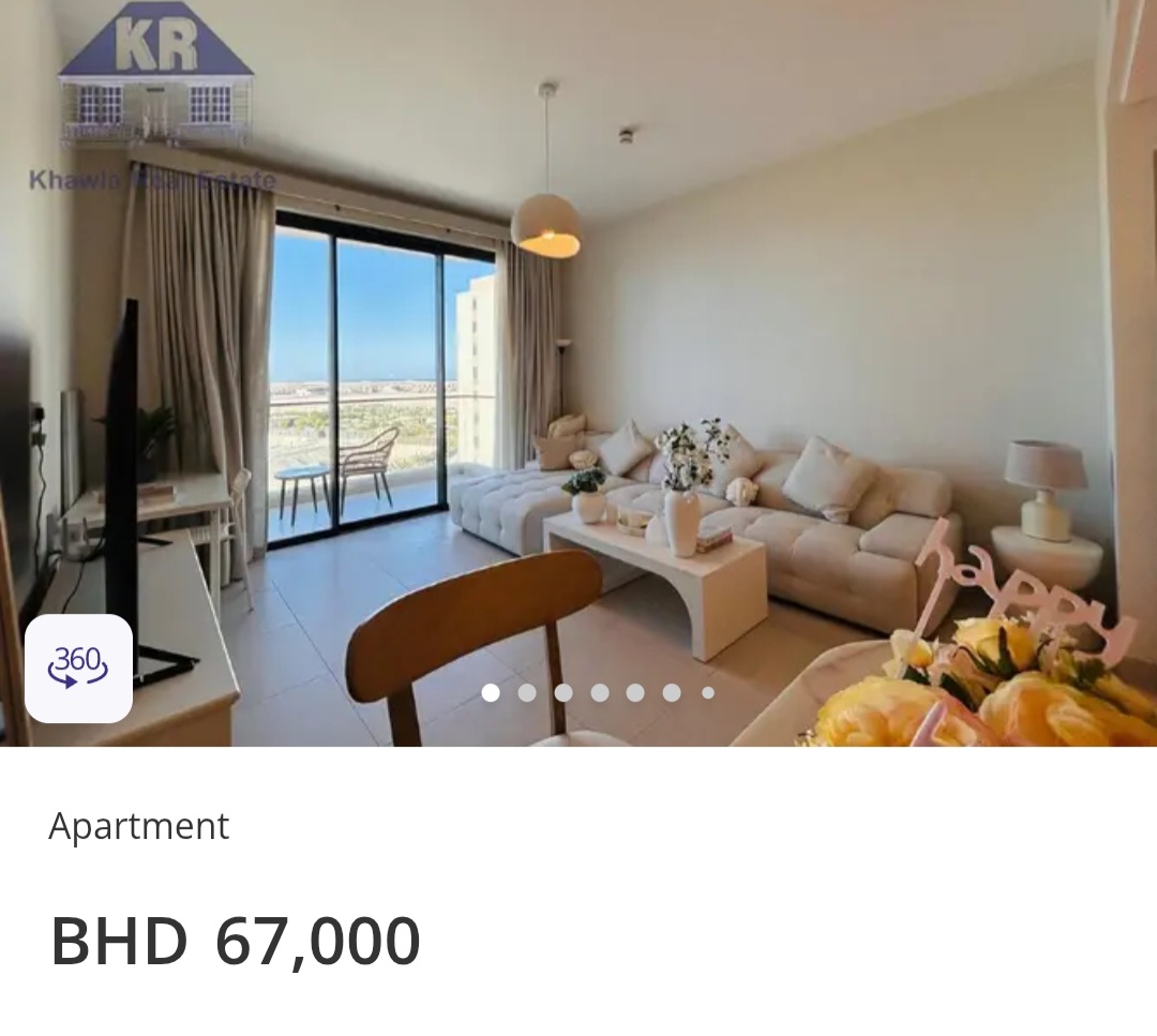 🌊 Marassi | Balcony | Sea & Pool View 💰 BHD 67,000
