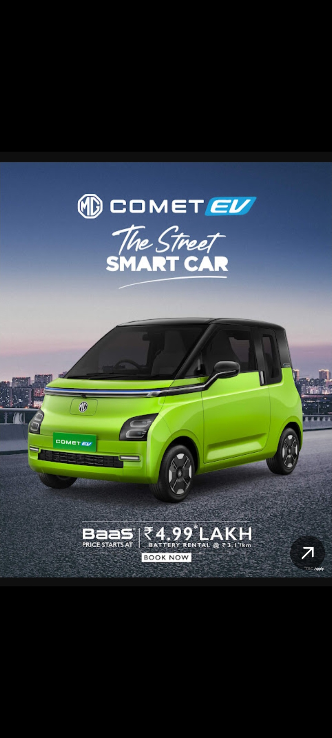 ⚡ Meet the MG Comet EV – The Street Smart Car ⚡