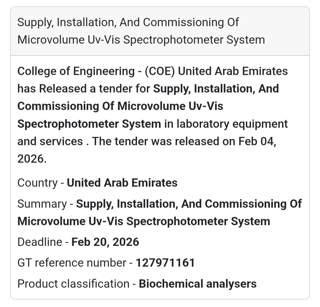 🔬 Microvolume UV-Vis Spectrophotometer System