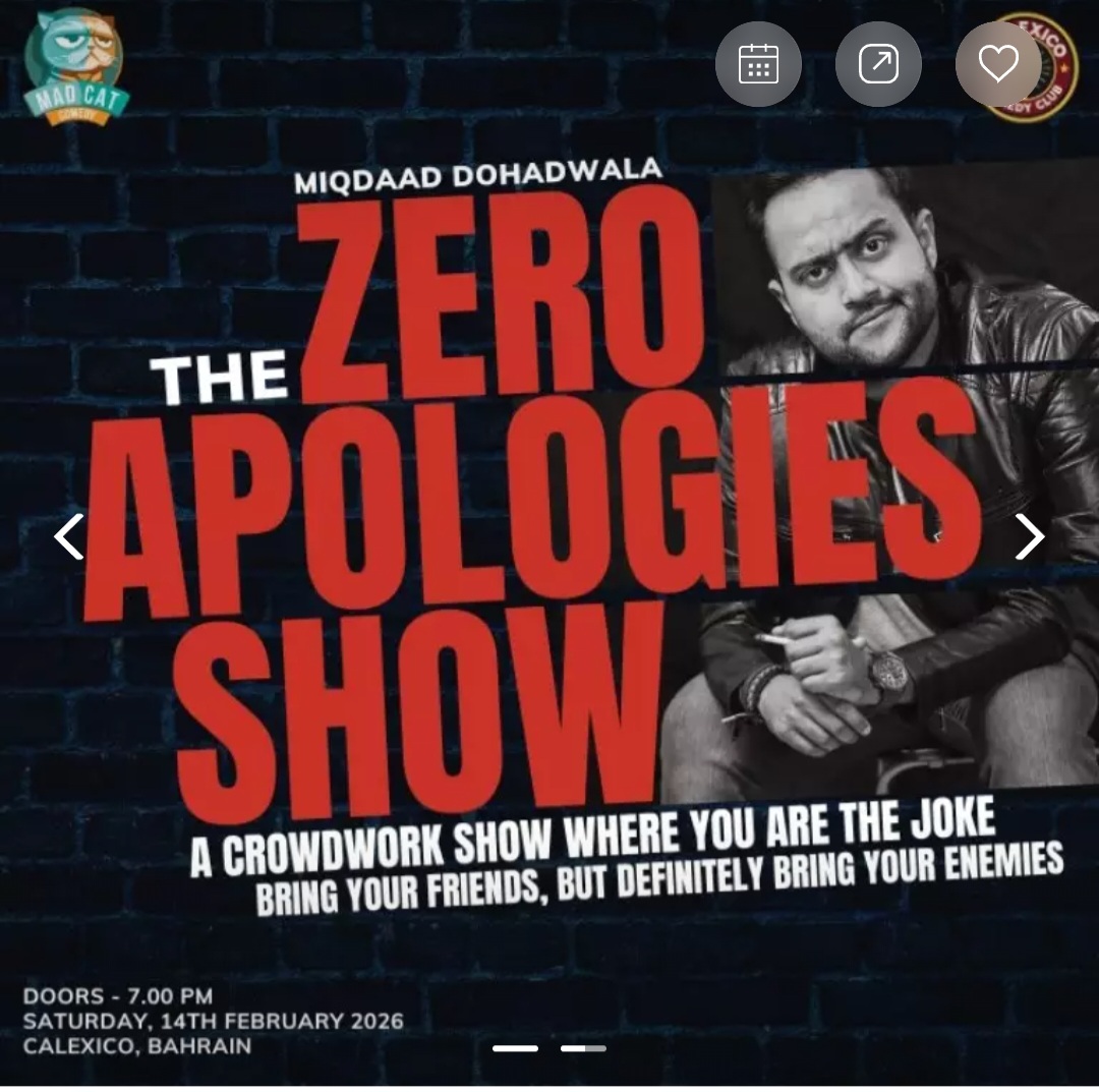 🎤 Miqdad Dohadwala – The Zero Apologies Show