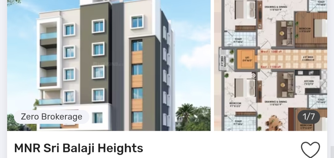🏢 MNR Sri Balaji Heights – Affordable Homes