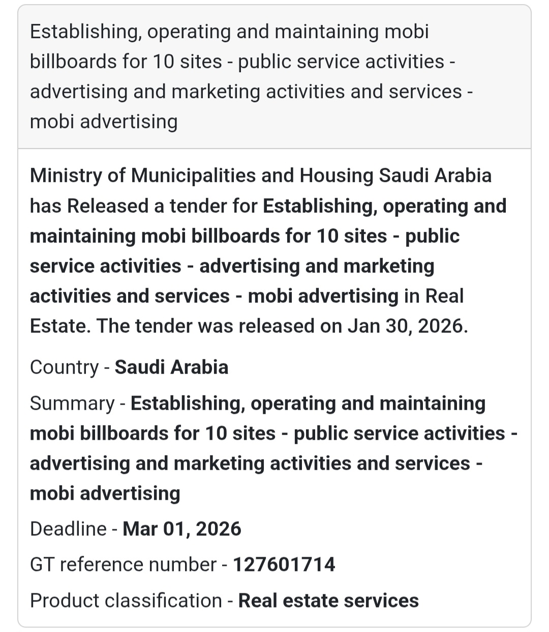 📢 Mobi Billboards – 10 Sites