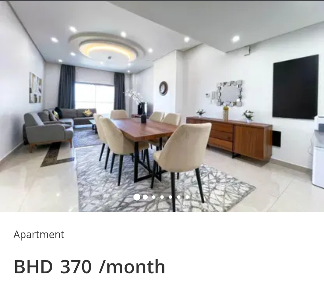 🌊 Modern 2BR with Sea View – Juffair