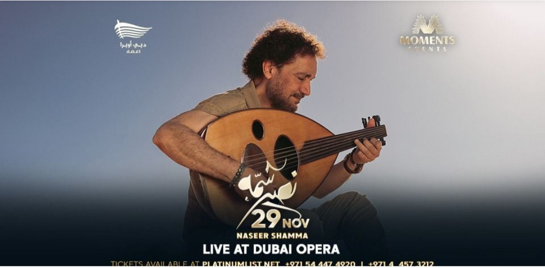 🎶 Naseer Shamma Live at Dubai Opera!