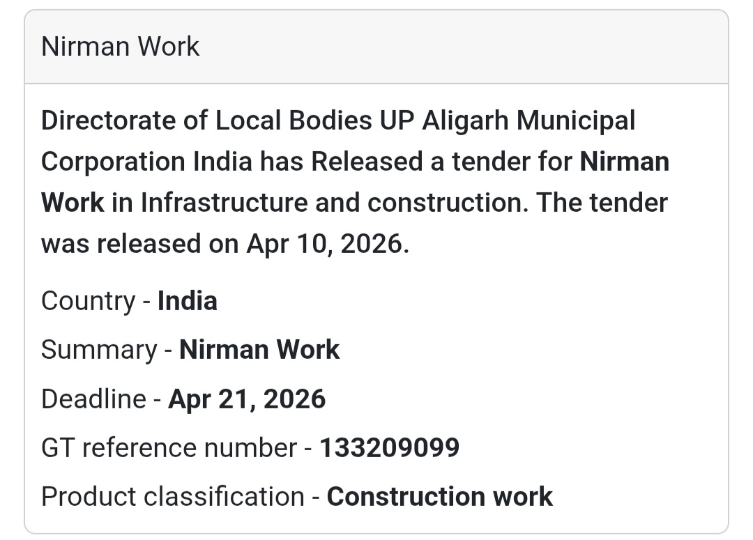 🏢 Nirman Work – Aligarh (2)