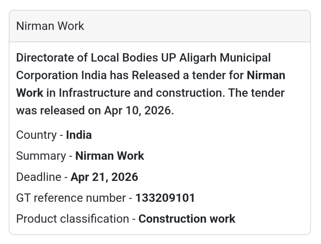 🏢 Nirman Work – Aligarh (3)