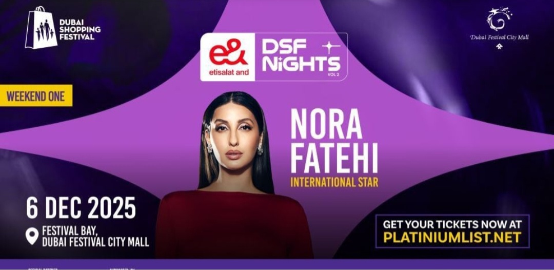 ✨ Nora Fatehi Live at DSF Nights! ✨