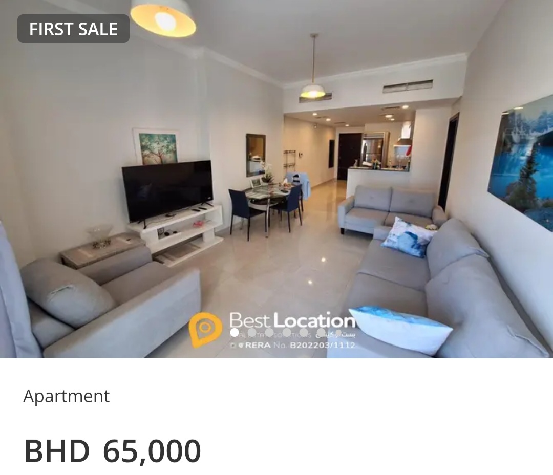 Onyx | Sea View | Rented | New 💰 BHD 65,500